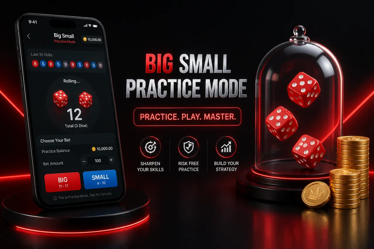 Practice 3-dice rolls before you stake